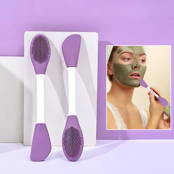 Double Headed Silicone Face Brush