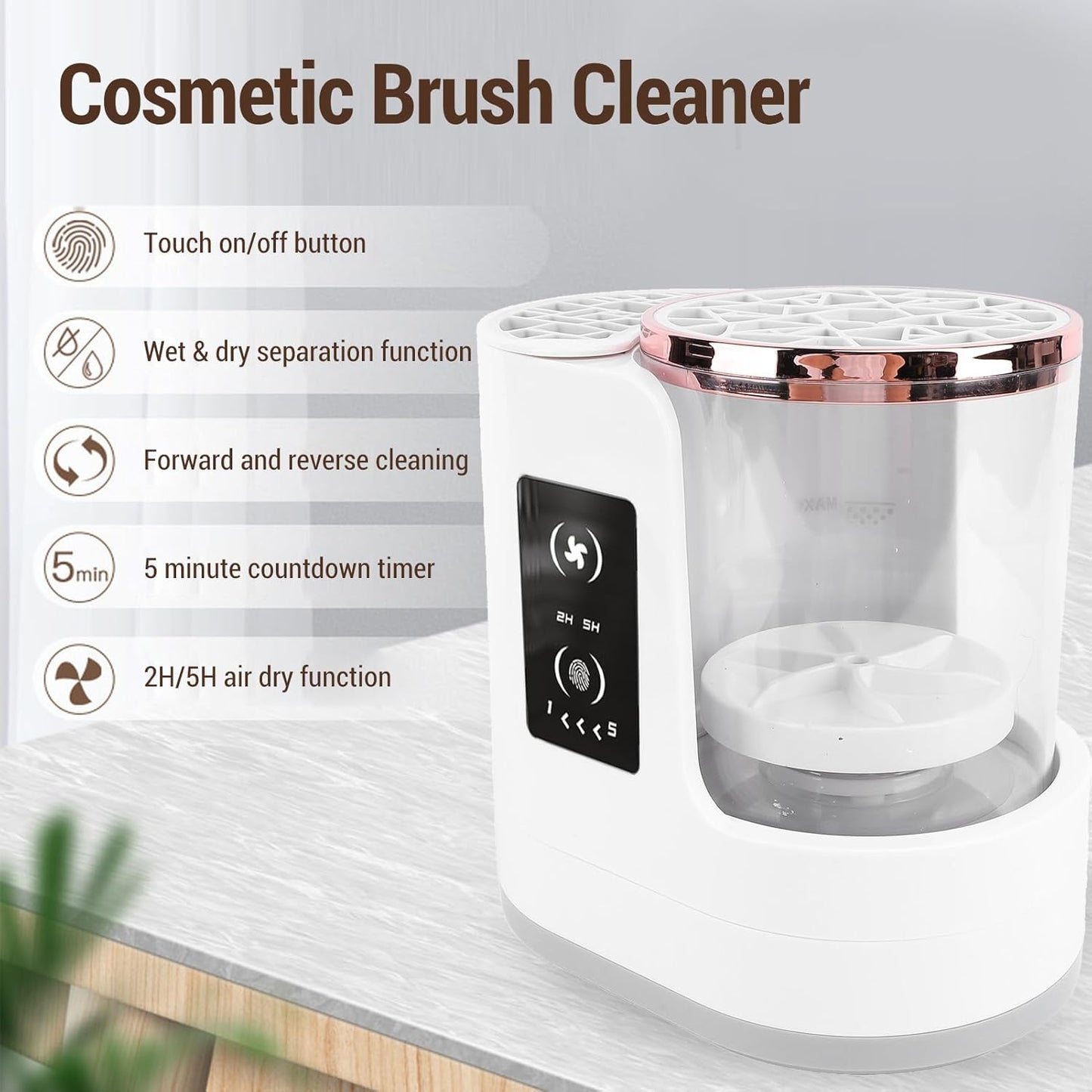 Electric Makeup Brush Cleaner