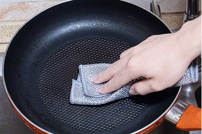 Non-scratch Wire Dishcloth