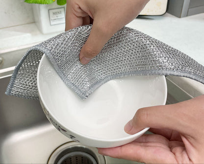 Non-scratch Wire Dishcloth