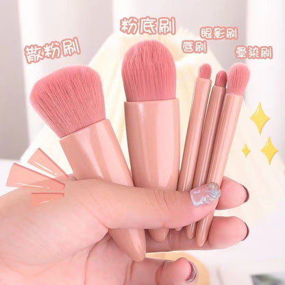 5-in-1 Makeup Brush Set